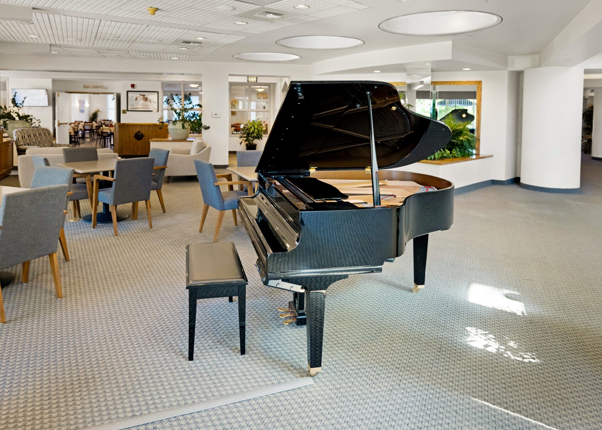 Piano in Living Room